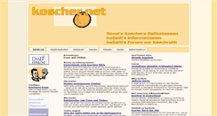 Desktop Screenshot of koscher.net